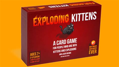 Exploding Kittens: A Purrfectly Chaotic Card Game for Every Gathering!